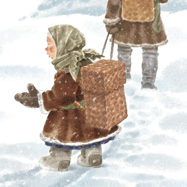 Серебряное копытце, иллюстрация