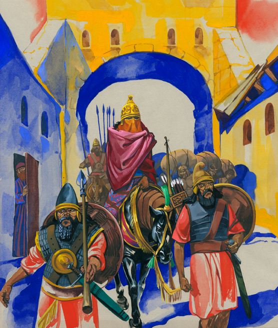 Въезд Неемана в Иерусалим