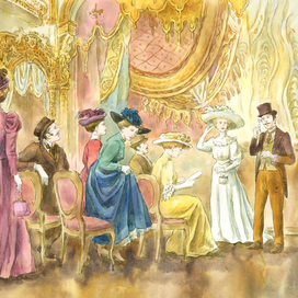 В театре. Книжка о балерине Анне Павловой