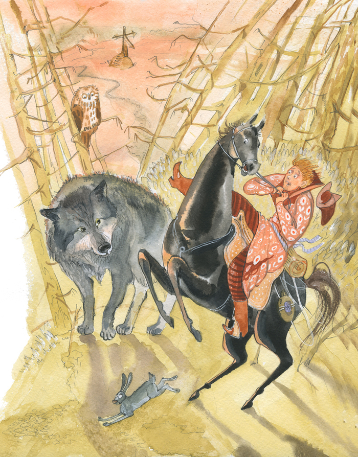 А навстречу ему - Серый Волк