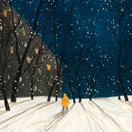 Зимняя рапсодия. Луна