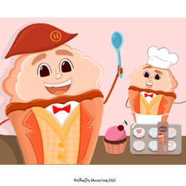Персонаж для кондитерской 