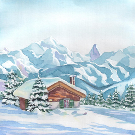 Домик в горах