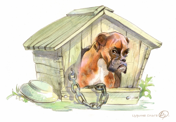 Сторожевой пес и Нильс