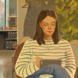 Воскресный этюд с кофе