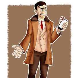 Раздраженный_щеголь