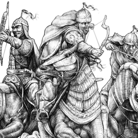 Книжные чб иллюстрации