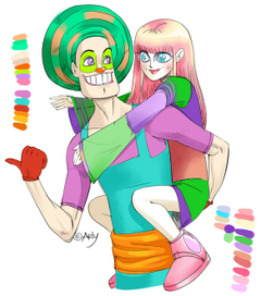 Клоун и принцесса