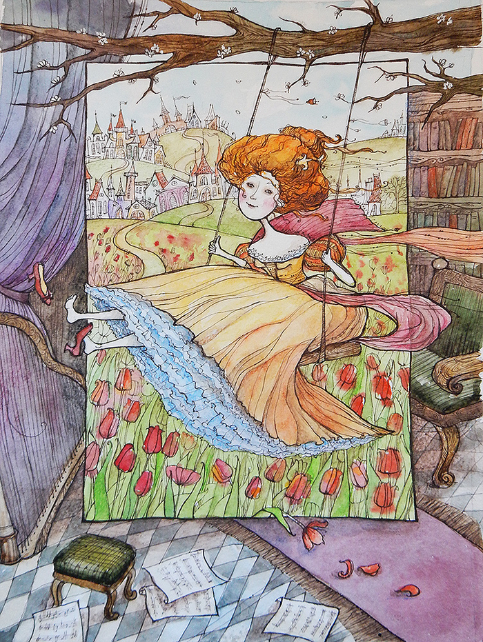 Тюльпаны цветут