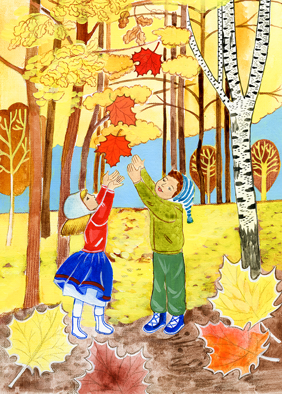 Иллюстрация к сборнику детских стихов (9)