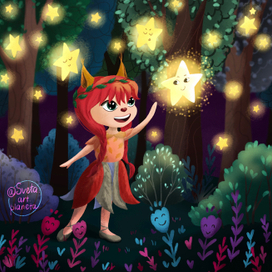 В волшебном лесу