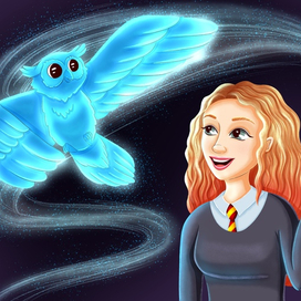 Expecto Patronum! Фанарт по Гарри Поттеру