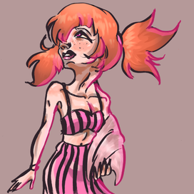 Девушка по референсу