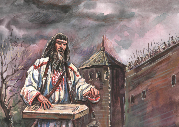 Гусляр возле стен Казани (легенда)