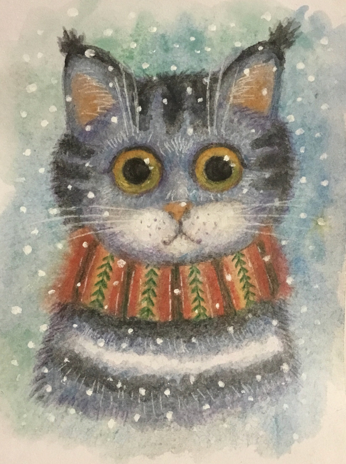 Котик в меланхолии