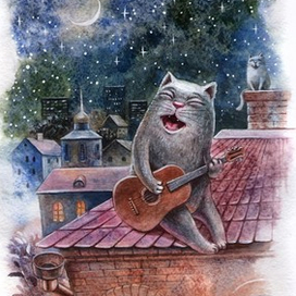 ...для "There once was a cat"