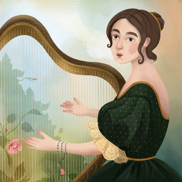 Иллюстрация для челленджа «Девять дев»