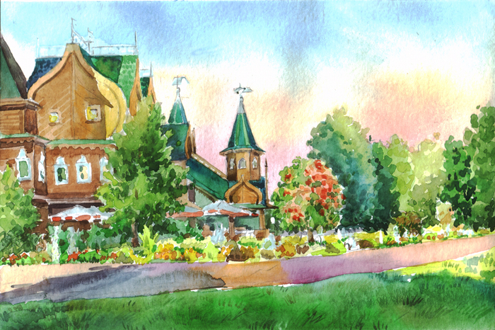 Коломенское. Дворец Алексея Михайловича