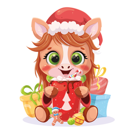 Новогодняя Лошадка