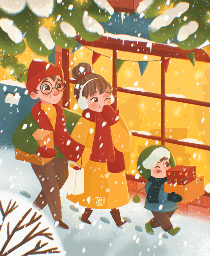 Новогодний шоппинг