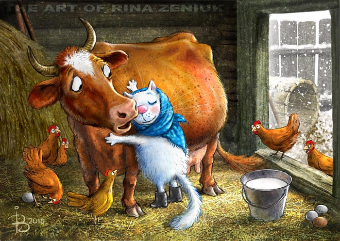 Почтовый роман. "Муууурочка"