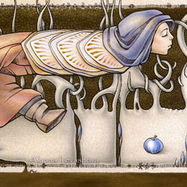 Голубое яблоко