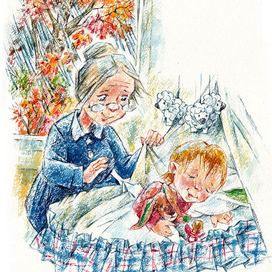 Дождик. К стихам Агнии Барто