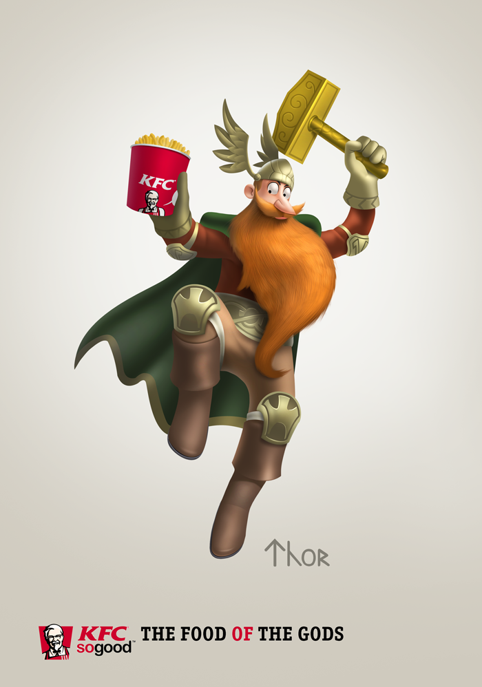 KFC - the food of the gods