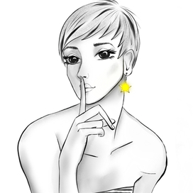 Девушка ,портрет 