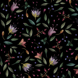 Цветочное поле