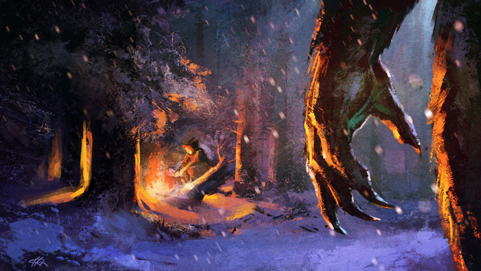 Сказки у костра