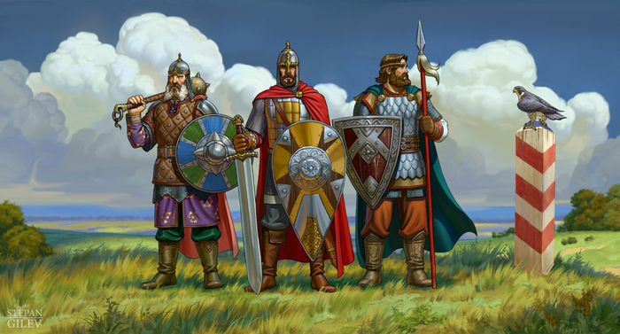 Три витязя.