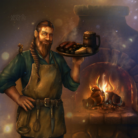 Character Design: Medieval Tavern Chef 🔥