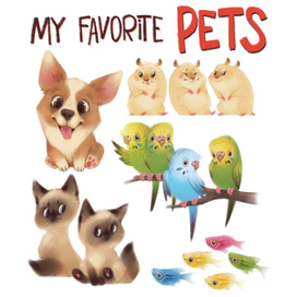 Любимые домашние животные