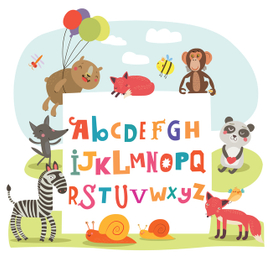 детский алфавит