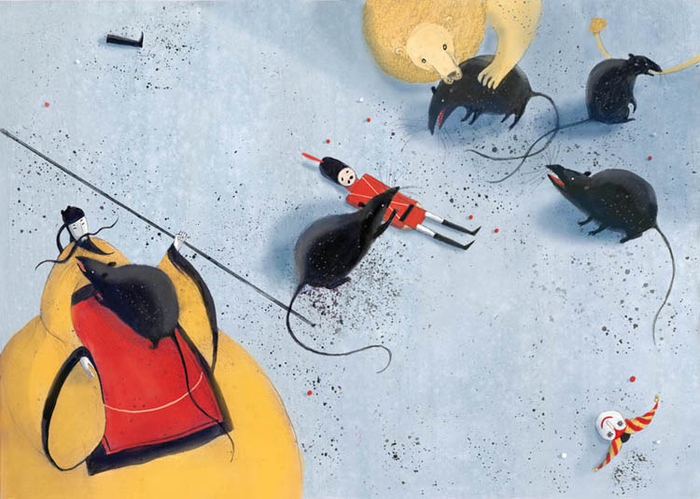 Иллюстрации к книге Гофмана "Щелкунчик и мышиный король"