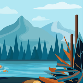 Пейзаж.игровой фон