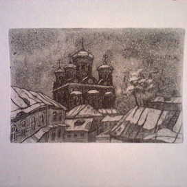 смоленская. утро. снег.