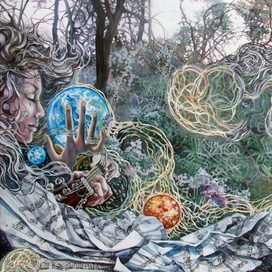 Разворот для книги "Шкатулка ценностей"