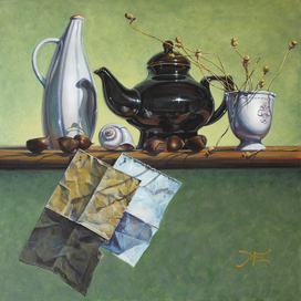 Каштаны и мак