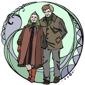 Ілюстрація  до казки "Сніжниця"