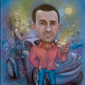 Лунное сияние в бокалах.