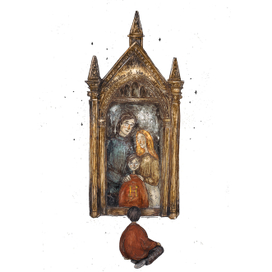 Гарри у зеркала заветных желаний