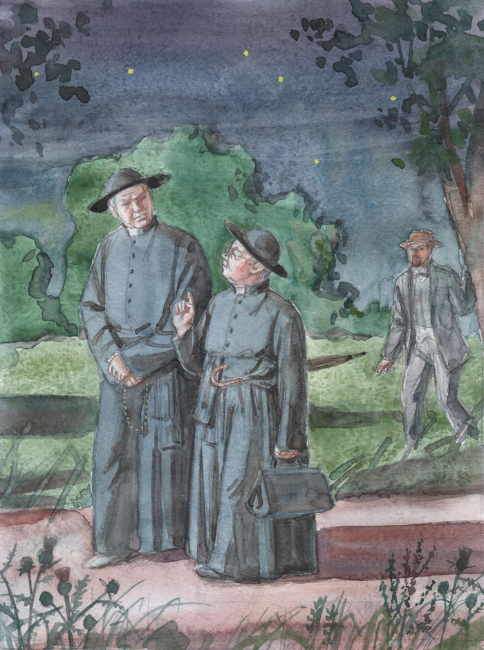 Иллюстрация к рассказу Г.К.Честертону