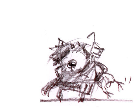 Патрет с гусём...