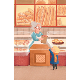 В булочной