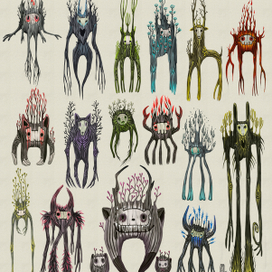 Деревья монстры.