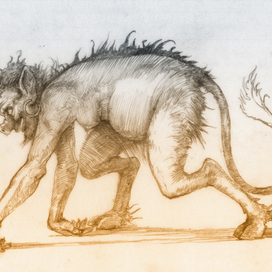 A sketch for the poem "Aeneid". Damn .