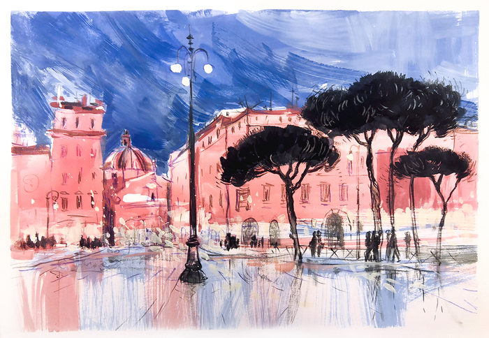 Рим на закате