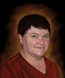 Портрет  мамы 